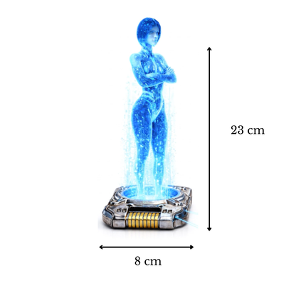 Holograma Realista con voz integrada