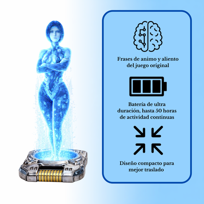 Holograma Realista con voz integrada